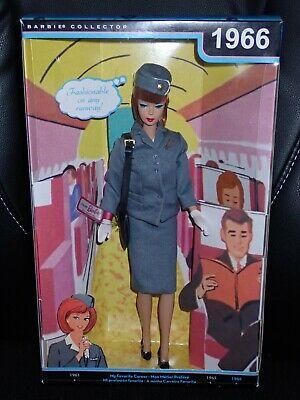 Family Gifts Guide לבנות Barbie RARE Foreign 2009 Pan American Airways Stewardess In Slightly Damaged Box