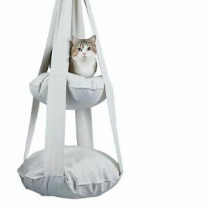 Cat Bed Cloud Hanging Hammock Pet Furniture Kitten Comforter Lounge Pillow