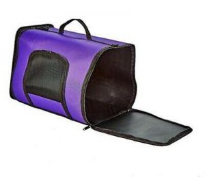 Kaytee Come Along Small Pets Carrier Purple Secure Comfortable Medium