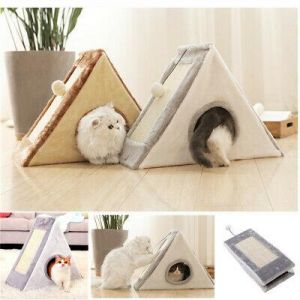 Family Gifts Guide חיית מחמד Pet Cat Kitten Scratching Post Climbing Play Furniture Bed Rest Platform Pad