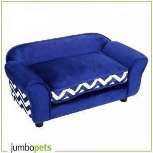 Sofa Bed for dogs and cats soft fashion bed lounge with pet Cushion Navy