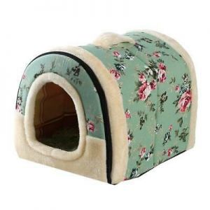 Sleeping Pet Dog Bed Cushion Winter Pad Cotton Warm Soft Comfy New Nice House BB
