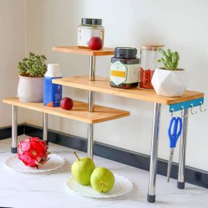 Family Gifts Guide כלי מטבח שימושיים יפים משטח מדף פינתי ארגונית במבוק