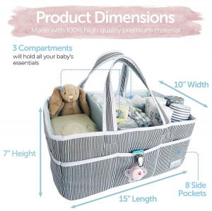 Family Gifts Guide מתנות לתונוק תיק ארגונית לחיתולים לתינוק