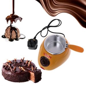 Family Gifts Guide כלי מטבח שימושיים יפים Electric Heating Chocolate Candy Melting Pot Fondue Fountain Machine Kitchen Baking Tool