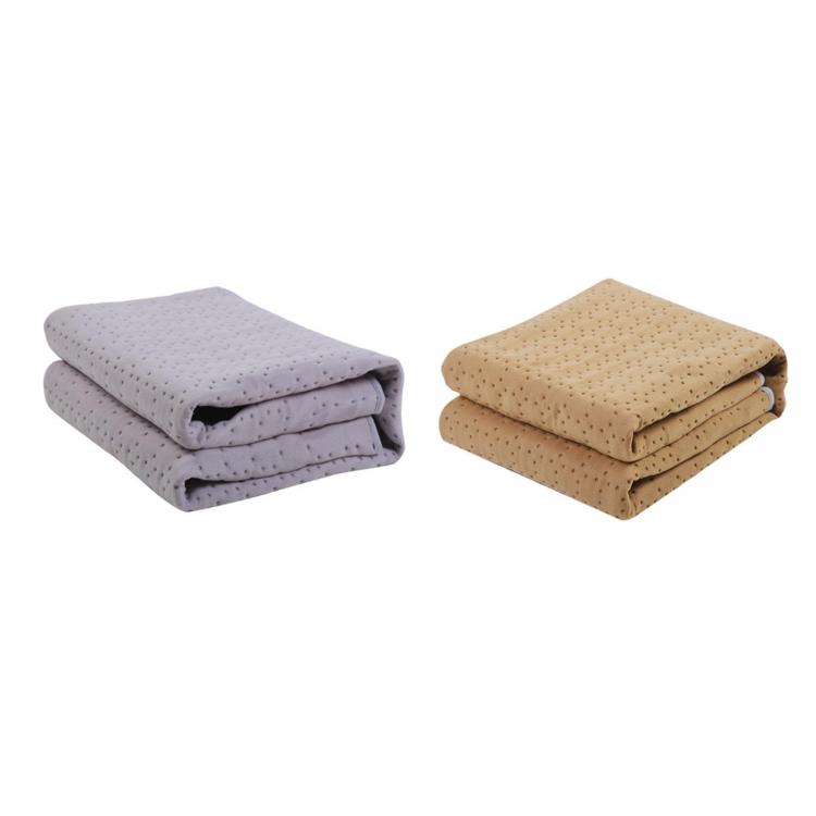 Family Gifts Guide 	נחמה ופינוק במתנה 150×70cm Hot Blanket Double Ultrasonic Washable Environmental Comfortable Suede Double Safety Protection Timing Double Contr