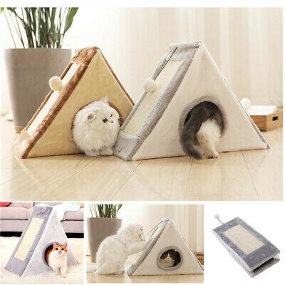 Family Gifts Guide חיית מחמד Pet Cat Kitten Scratching Post Climbing Play Furniture Bed Rest Platform Pad